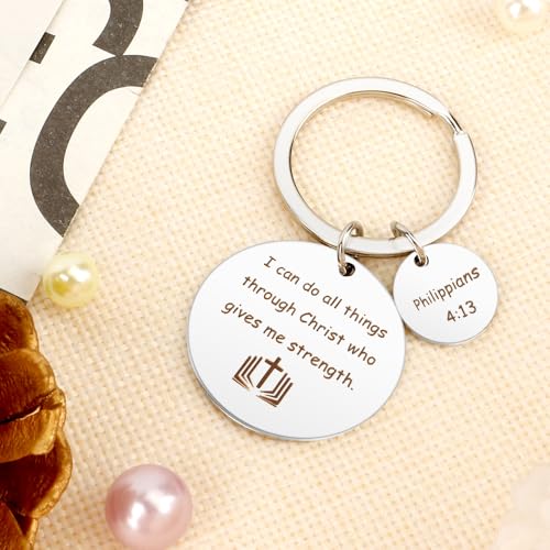 Christian Keychains Cross Keychain Bible Accessories Gifts Christian Gifts Religious Gifts - color: Faith Based Gifts