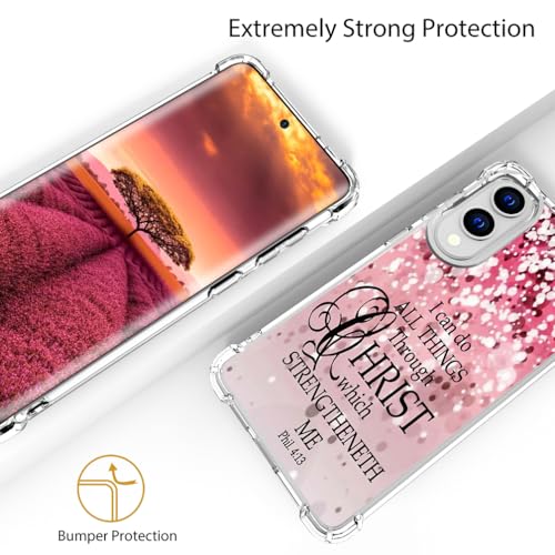 for Samsung Galaxy S25 Edge Case - Pink Bible Verses - color: Pink Bible Verses, size: Galaxy S25 Edge