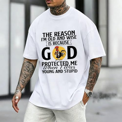 Christian Shirts for Men Jesus God Shirt Religious Bible Verse Tshirts Inspirational Faith Tee Graphic Funny Tees - color: White, size: XX-Large