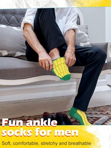 Vabean 36 Funny Men's Socks - color: Fun Pattern