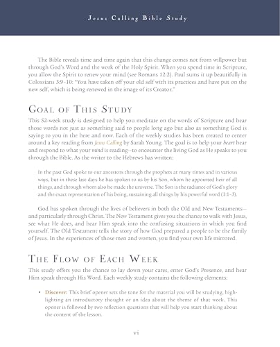 Jesus Calling 52-Week Bible Study: Experience the Presence of God (Jesus Calling Bible Studies)