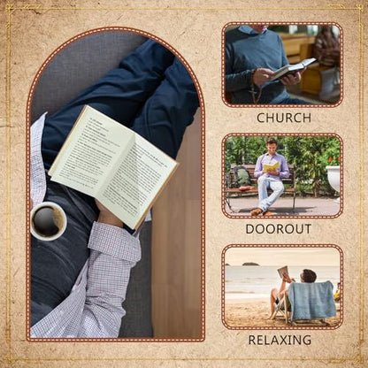 Epakh 8 Pcs Pastor Gift Man of God Leather Magnetic Bookmarks, Classic - style: Classic