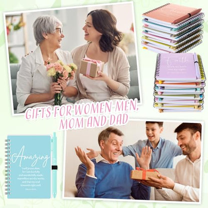 Kosiz 36 Sets Christian Gifts Bulk Prayer Journals Pens, Cute Color - color: Cute Color