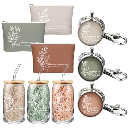 Hoolerry 9 Pcs Thank You Gifts for Women Employee Coworkers, Aesthetics - style: Aesthetics
