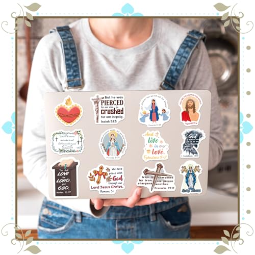 200PCS Catholic Stickers for Kids, Religious Stickers