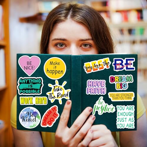 300Pcs Inspirational Scrapbook Motivational Stickers for Vision Board - style: inspirational style 300pcs