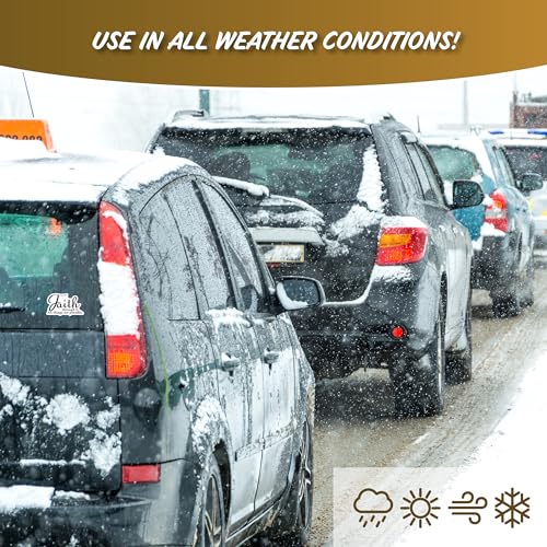 Religious Faith Vinyl Stickers - 4 Piece Decals Car Window Decals - Vinyl Car Sign Sticker - All Weather Proof - Pray More - Faith Infinity Love – Easy to Put On Car - style: Religious