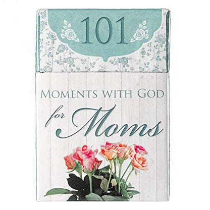 Christian Art Gifts Box of Blessings: 101 Moments with God for Moms