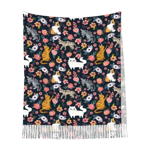Prayer Shawls and Wraps for Women, Jesus Christian Gifts Bible Scarf Super Soft Fashion Shawl With Tassel - color: Black1