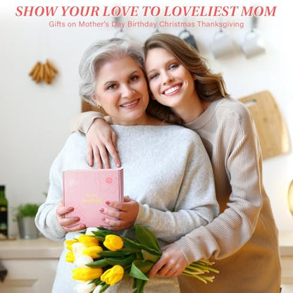 Birthday Gift for Mom from Daughter 14oz Coffee Mug Heart Trinket Dish - color: Pink