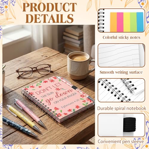 Resurhang 10 Sets Christian Prayer Journals Woman Christian Journals Gifts