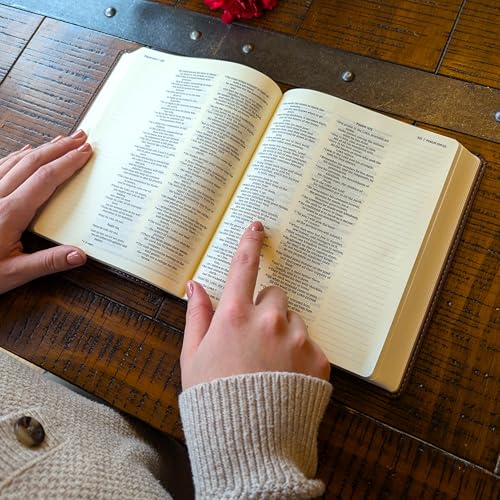 Farm and Posh Personalized Wedding & Anniversary Bible – Custom NIV Family Bible with Names & Date, Song of Solomon Verse – New International Version (Floral Love is Patient)