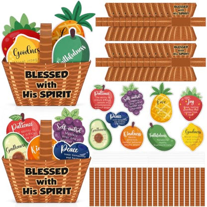 Motipuns 24Set Blessed with His Spirit Craft Kit for Sunday School VBS Gift - style: Blessed with His Spirit