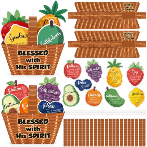 Motipuns 24Set Blessed with His Spirit Craft Kit for Sunday School VBS Gift - style: Blessed with His Spirit