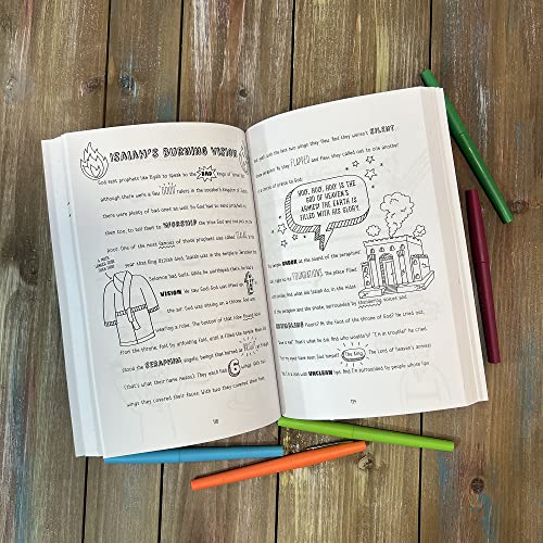 My Epic, Doodletastic Bible Storybook: 60 Bible Stories to Read, Color, and Draw