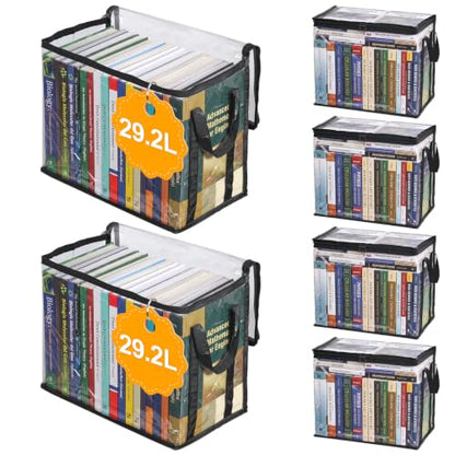 CTIME Waterproof Clear Book Storage Bag - size: XXL
