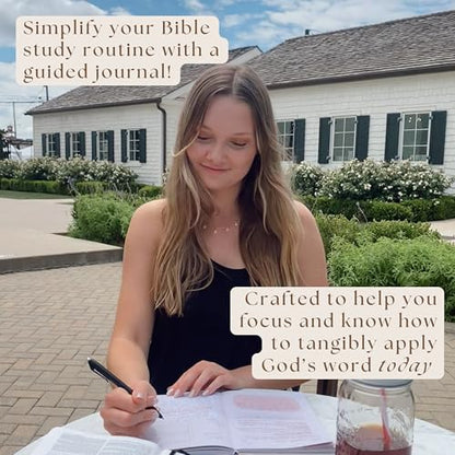 Bible Notes Journal - Guided Devotional and Prayer Notebook for Women - SOAP Scripture, Takeaways, Notes - Christian Bible Study Tool and Gift Idea (Pink - Book Bound) - color: Pink - Book Bound