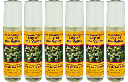 Logos Trading Post Lily of the Valley Anointing Oil Roll On Bottles, 6 Pcs - color: Lily of the Valley