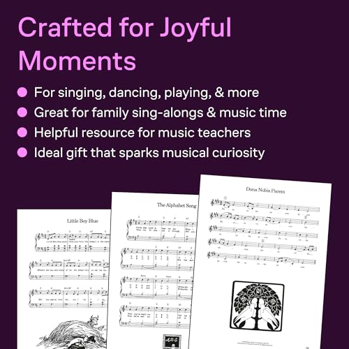 The Library of Children's Song Classics – Piano, Vocal and Guitar Songbook | Easy-to-Read Lyrics, Chords and Arrangements | Illustrated Collection of Storybook, Holiday and Folk Songs