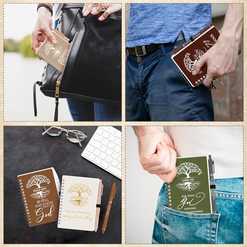 Kosiz Christian Gifts Bulk Prayer Journals with Pens,80 Pcs,Vivid Color - color: Neutral Color