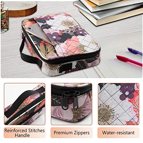 Bible Cover for Women, Large Bible Case with Handles, Bible Bag & Organizer