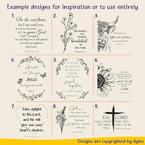 STARKENBURG COMPANY Personalized CSB Bible: Create Your Own Custom Engraved Design with a Designer, Large Print Wide-Margin Christian Standard Holy Bible