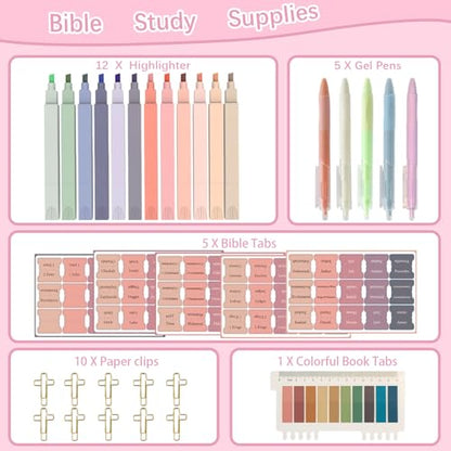 Bible Cover for Women Bible Case (Bible stationery) - color: Bible stationery