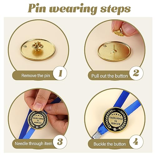 Siifert Employee of The Month Lapel Pins Bulk Motivation Gifts