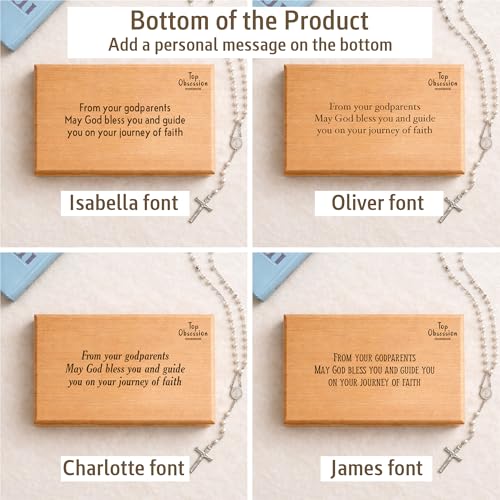 Personalized First Communion Cross Valet Box - Religious Keepsake Box