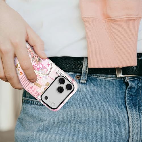Magnetic Case for iPhone 18 Pro Max iPhone 17 Pro Max,Compatible with Magsafe PC Hard Shell & Silicone Inner Bumper Anti-Scratch Cover Shockproof Retro Newspaper Collage Religious Jesus - color: Retro Newspaper Collage Religious Jesus, size: iPhone 18 Pro