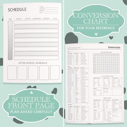 Colarr 8 Pack Composition Notebook Wide Ruled Marble, Boho Color - color: Boho Color