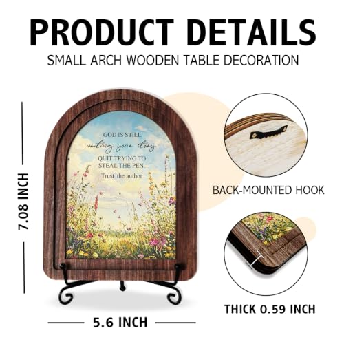 God Is Still Writing Your Story Wood Plaque Signs，Christian Desk Decor - color: God Is Still Writing Your Story