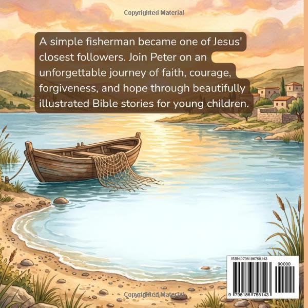Saint Peter for Kids: The Story of the Apostle Peter: A Christian Bible Story About Faith, Courage, and Following Jesus for Ages 4–8 (Totle Saints for Kids)