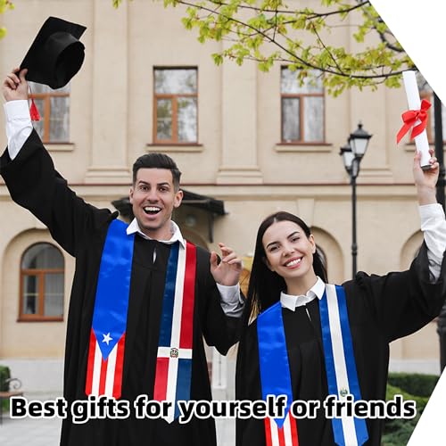 Graduation Flag Stole Sash Scarf Day Gifts - color: Guatemala Flag