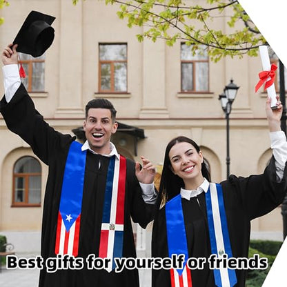 Graduation Flag Stole Sash Scarf Day Gifts - color: Guatemala Flag