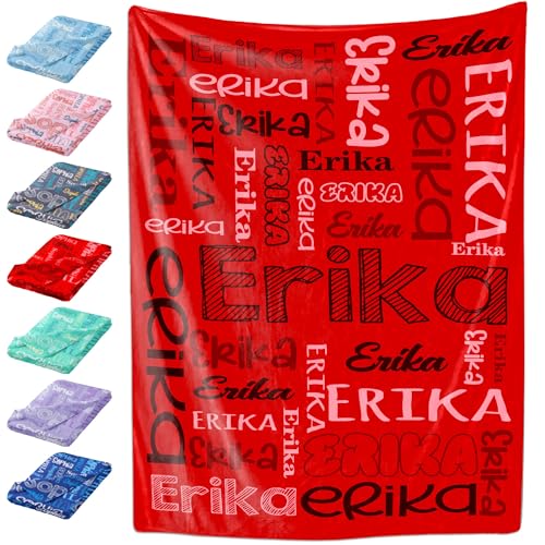 Custom Baby Blanket,Personalized Photo Name Throw Blankets for Girls Boys Kids Baby Newborn Customized Gifts for Birthday Christmas - color: Design 01-green