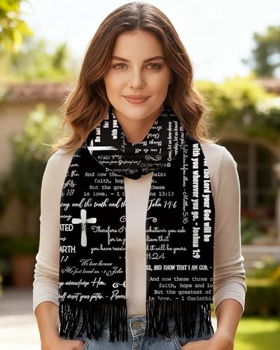 Bozidol Prayer Shawls and Wraps for Women - color: Black 02