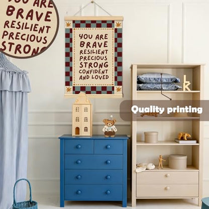 YZSLA Kids Room Decor,Kids Boy Girl Nursery Wall Art Canvas Hanging - color: loved