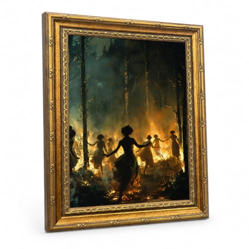 Fantasy forest Canvas Wall Art Framed Sacred FeminineArtwork 10x8 Inch - color: Fantasy forest Canvas 39, size: 10"L x 8"W