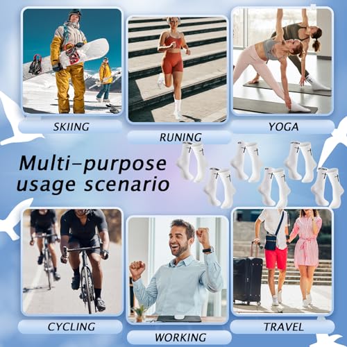 Chicingyou Christian Cross Socks for Men Youth, Us Size 6-12 - color: White