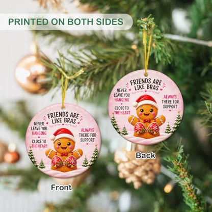 FaCraft Funny Friendship Gifts for Women Bestie Friends Christmas Ornament - color: 1-13 Friendship