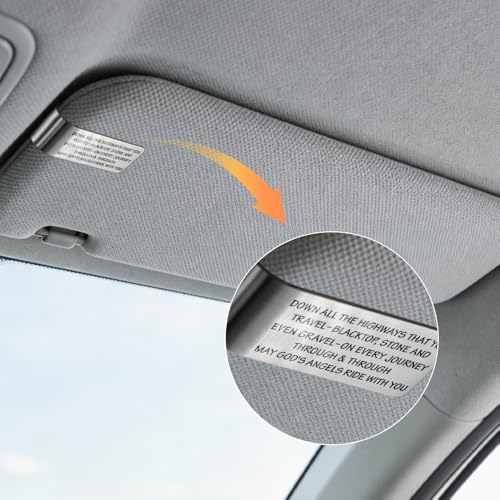 Guardian Angel Car Visor Clip, Christian Visor Clip for Men Women - color: Sliver10