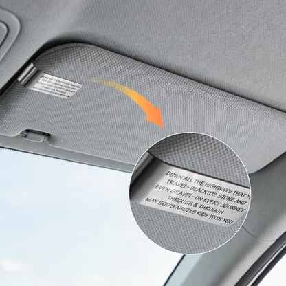 Guardian Angel Car Visor Clip, Christian Visor Clip for Men Women - color: Sliver10