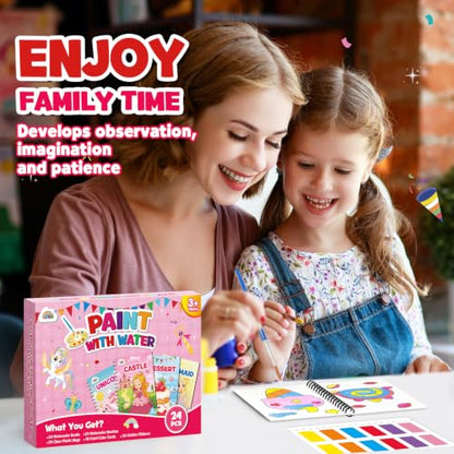 ZMLM 24 Pack Coloring Books - Birthday Party Favors for Kids 4-8 Craft Gift - style: Girl
