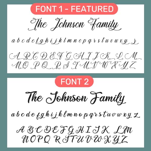 STARKENBURG COMPANY Personalized Family Bible, Custom Engraved KJV Wide-Margin Family Bible for Wedding, Christian Gifts for Wedding