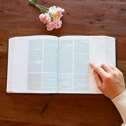 Personalized ESV Journaling Study Bible | Custom Engraved Name | Wide Margin for Notes | Christian Gift for Men & Women (Holy Bible) - color: Holy Bible