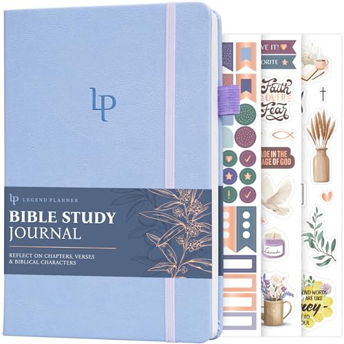 Legend Bible Study Journal for Women, Guide Notebook for Notes Periwinkle - color: Periwinkle