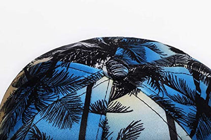 Quanhaigou Baseball Cap Dad Hat Adjustable Fashion Hats for Men Women Polo Trucker Unisex Style Headwear - color: Blue Tree
