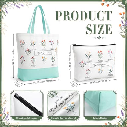 Aliceset 30 Pcs Christian Religious Gift Set for Women Bulk, Floral - style: Fresh Style