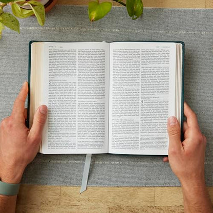NRSV Catholic Edition Gift Bible, Teal Leathersoft (Comfort Print, Holy Bible, Complete Catholic Bible, NRSV CE): Holy Bible